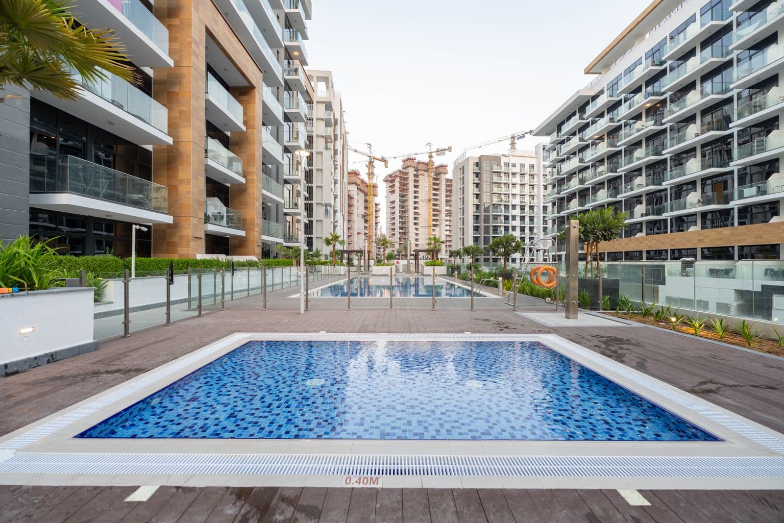 Modern residential architecture in Dubai
