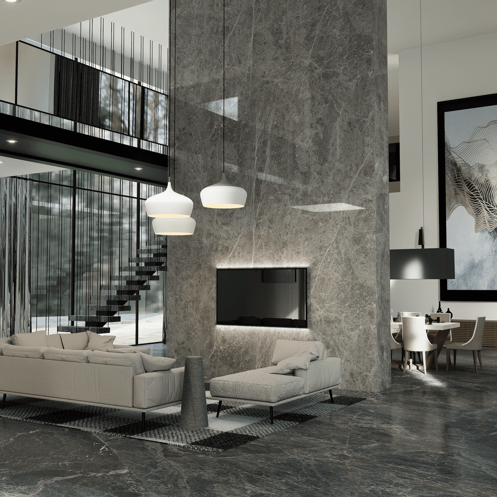 Boulevard House living space